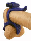 Cyberskin Cockring Dual Slider