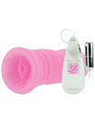 Sue Johanson Glow-in-the-Dark Vibrating Super Head Honcho -Pink
